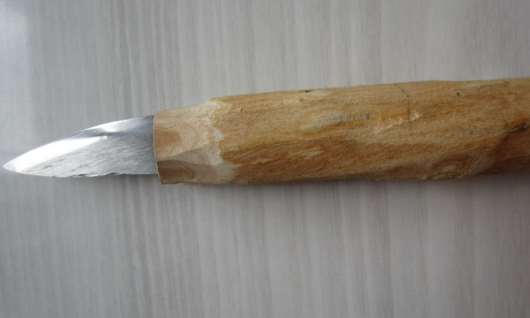 изготовление ножа для резьбы